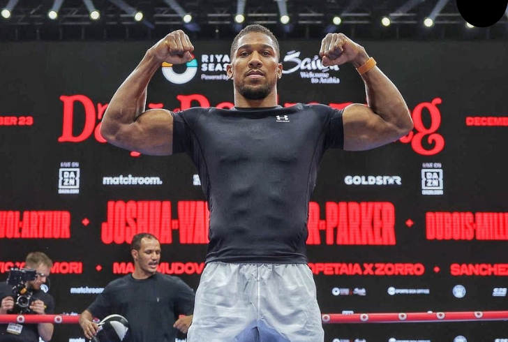anthonyjoshua_boxing | Instagram | A win over Ngannou would cement Joshua's path to reclaiming his belts.