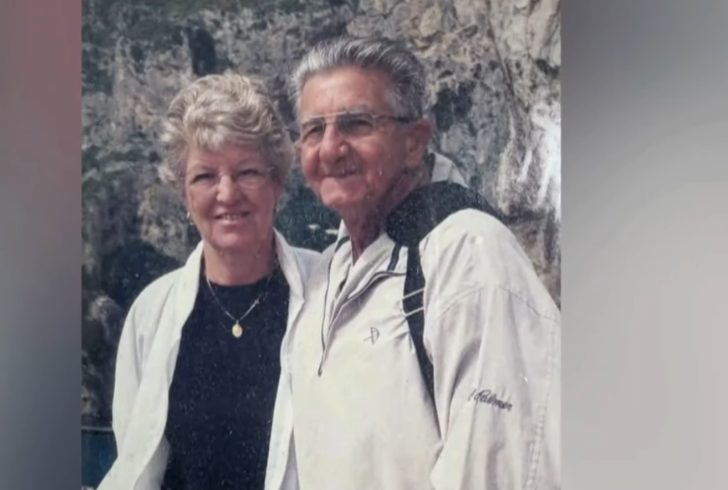 Frances with late husband 