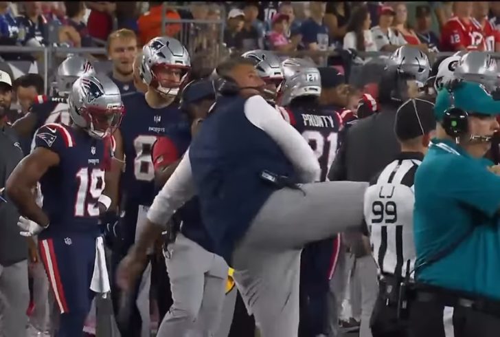 Mike Vrabel fires challenge flag