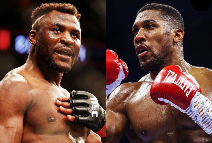 anthonyjoshua_boxing | Instagram | Ngannou vs. Joshua represents a genuine 50/50 matchup between two hard-hitting heavyweights.